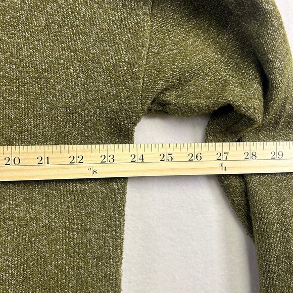 Woman's CabinCore Boho GoblinCore Woman's Green Sweater - size L - Picture 8 of 9